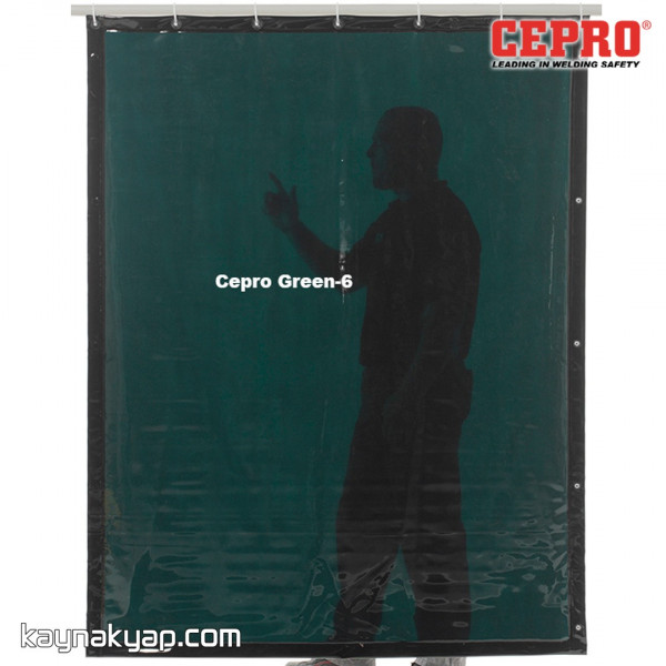 Cepro 180x140 cm Kaynak Perdesi - Yeşil